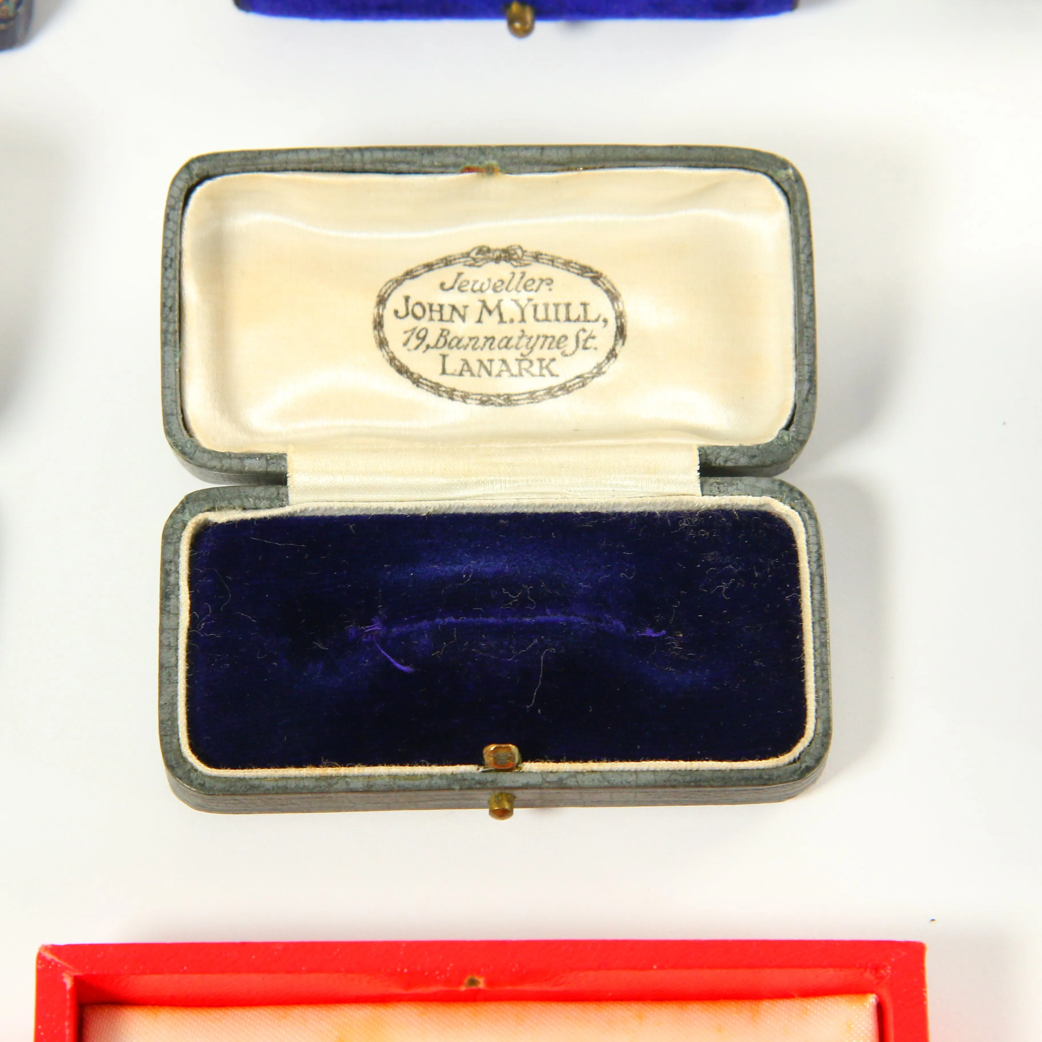 10 Presentation Boxes Antique & Vintage Brooch Boxes, Used