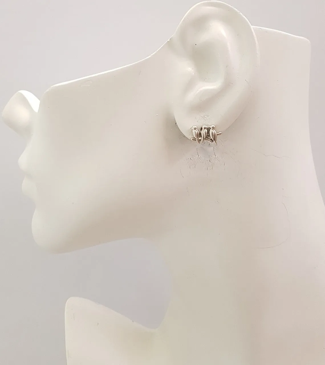 3 Birds Stud Earrings