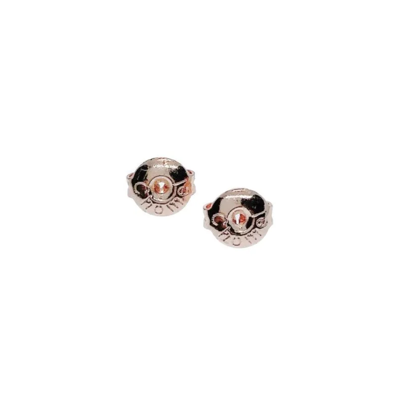 4mm Cubic Zirconia Solitaire Stud Earring