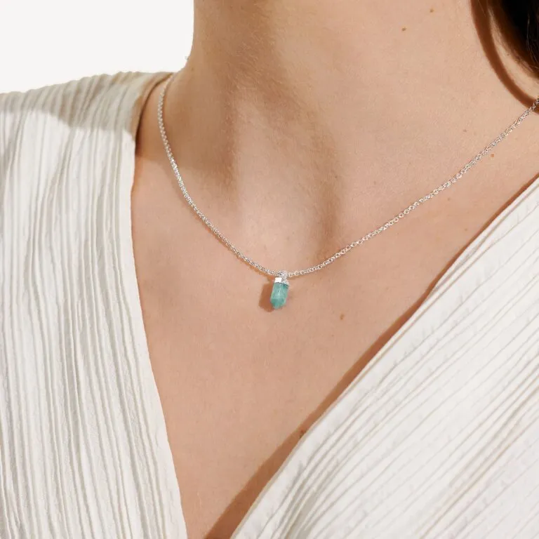 Affirmation Crystal A Little 'Happiness' Necklace