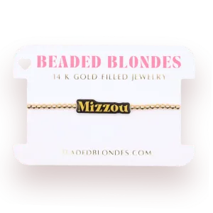Beaded Blondes ‘Mizzou Bracelet’