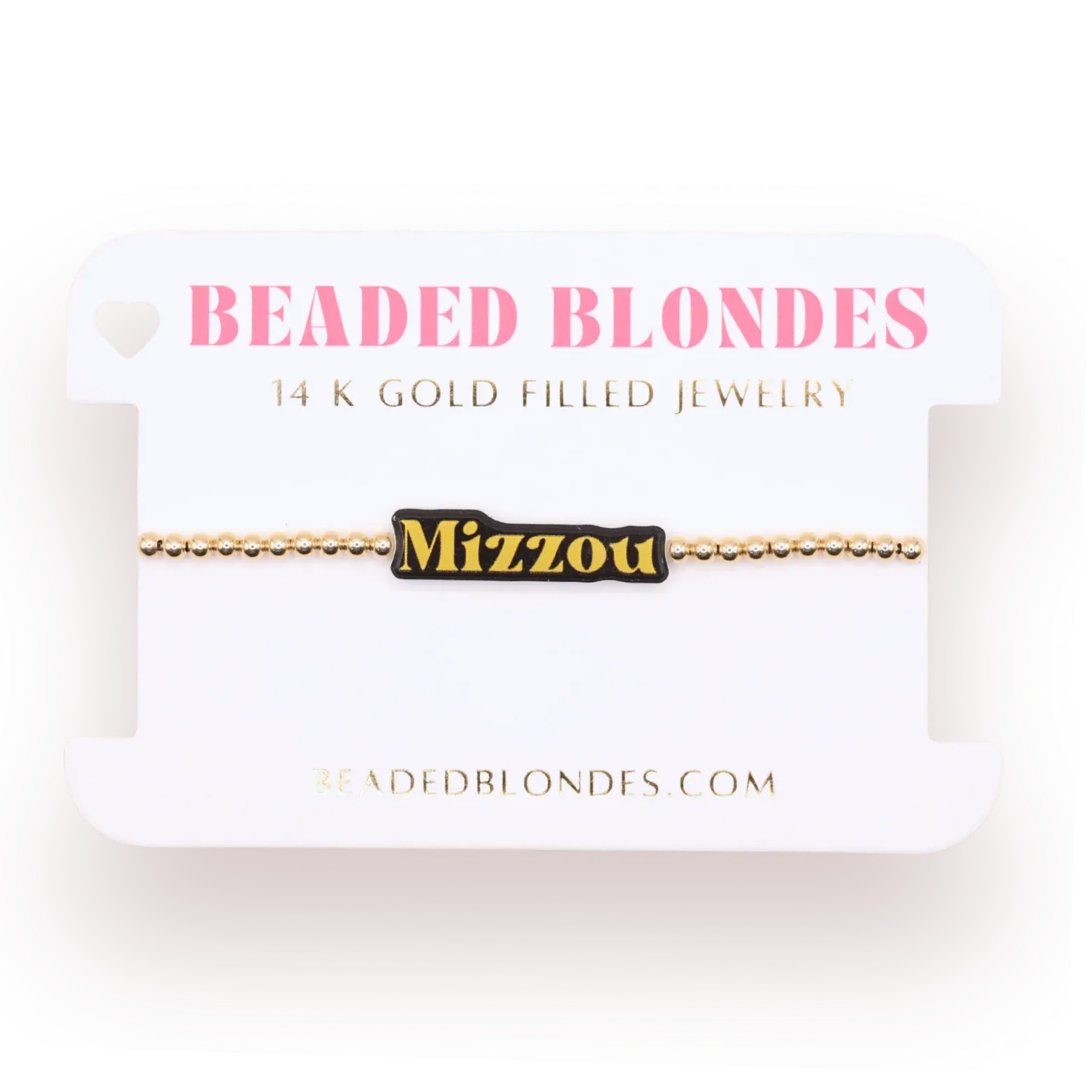Beaded Blondes ‘Mizzou Bracelet’