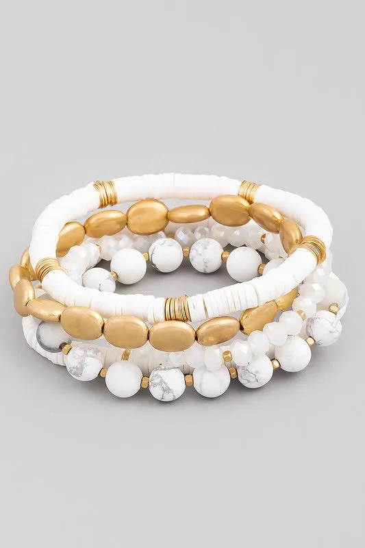 Beaded Elastic Bracelet