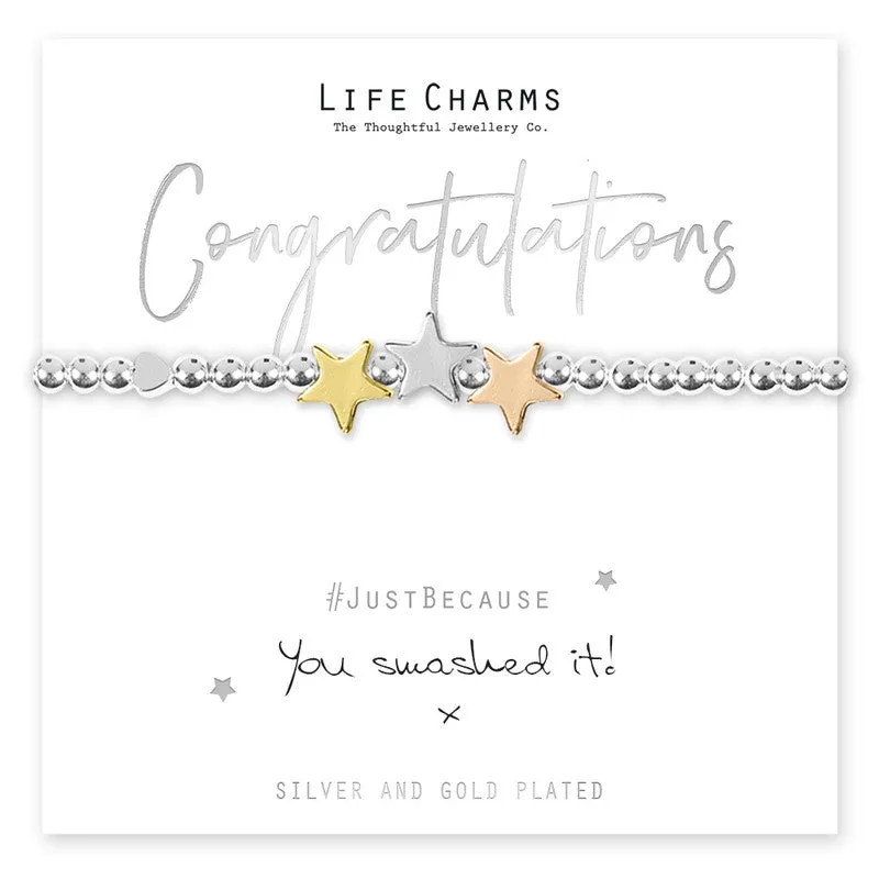 Congratulations, You Smashed It Bracelet