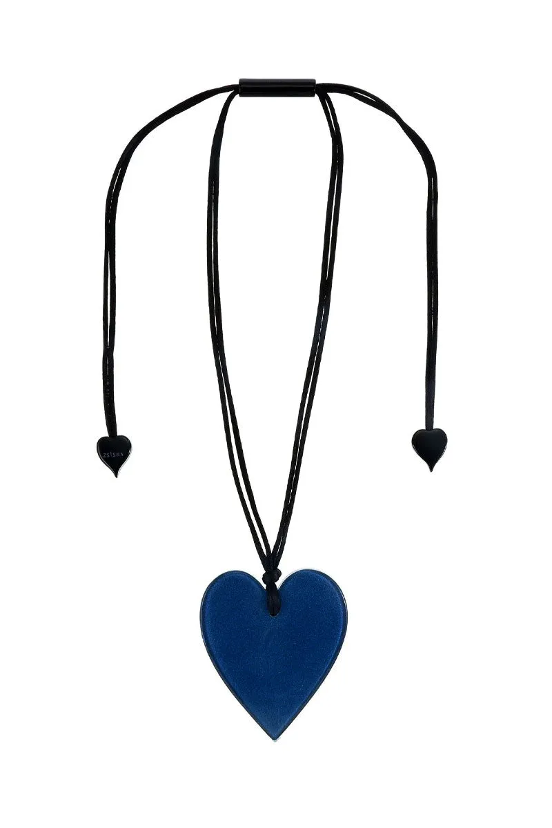 Resin Heart Necklace