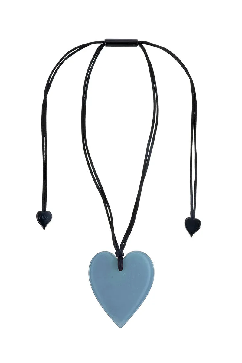 Resin Heart Necklace