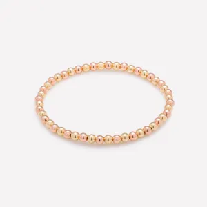 SABRINA 2 TONE BRACELET 4MM