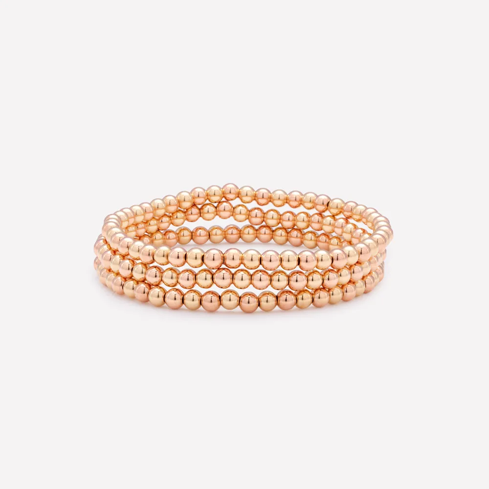 SABRINA 2 TONE BRACELET 4MM