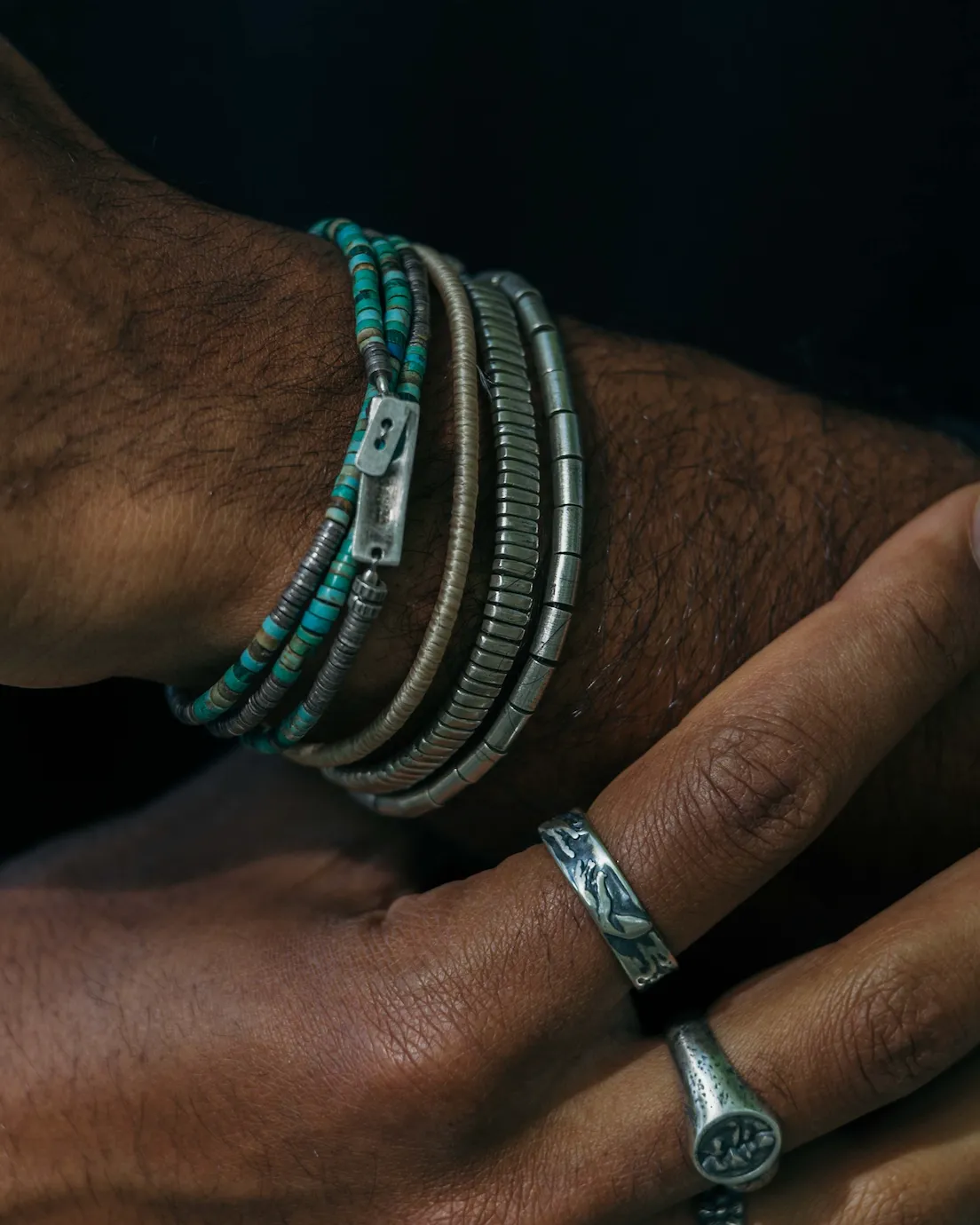 Sterling Silver "Osaka" Bracelet