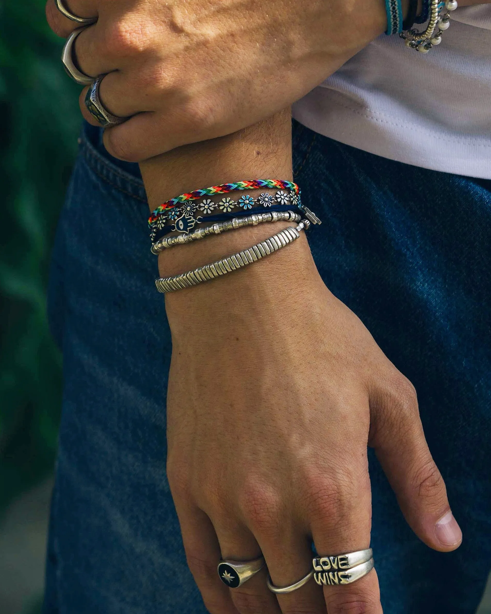 Sterling Silver "Osaka" Bracelet