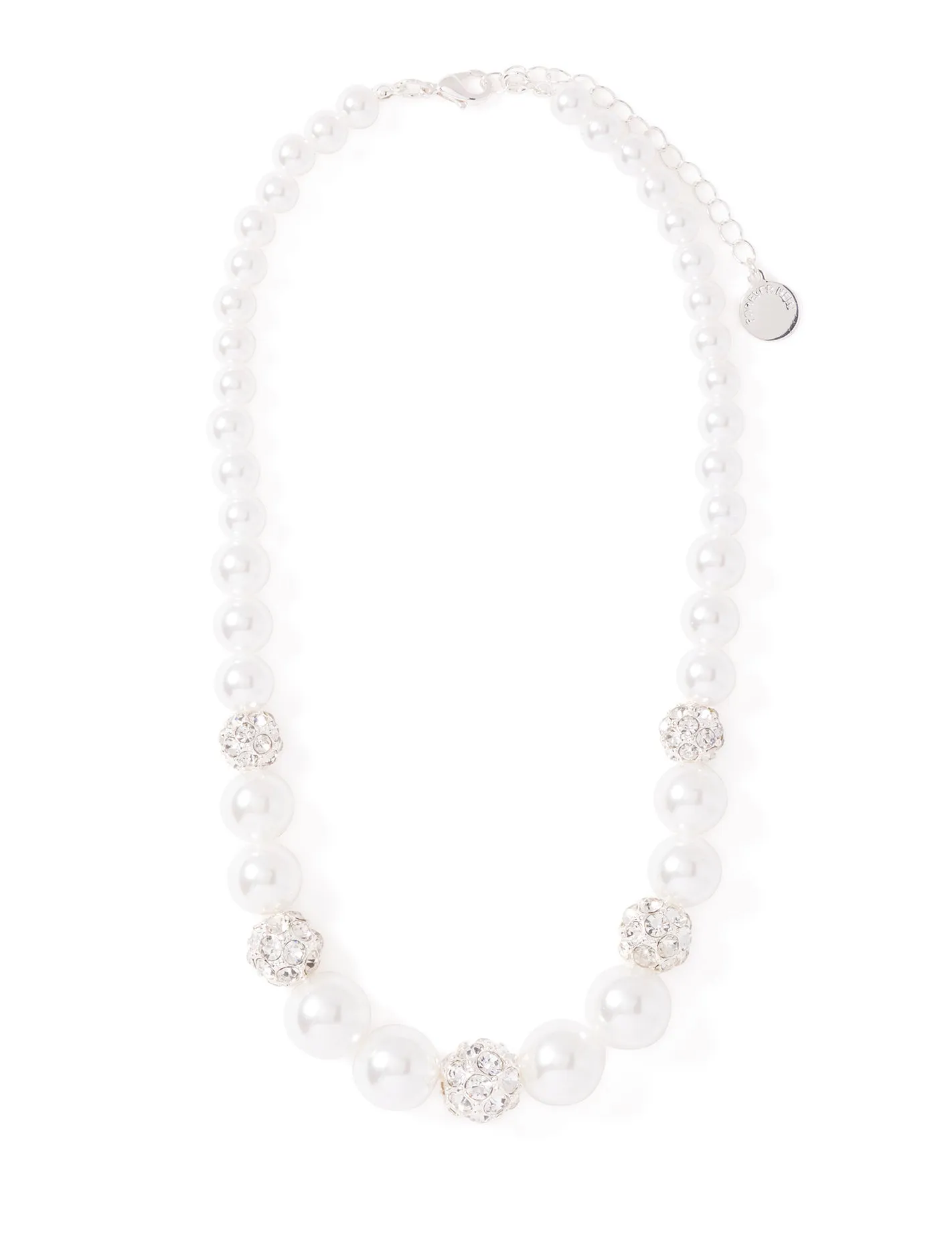 Sydney Pearl And Crystal Necklace