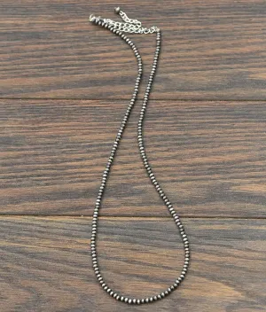 The Maggie 4mm 30in Navajo Pearl Fashion Necklace